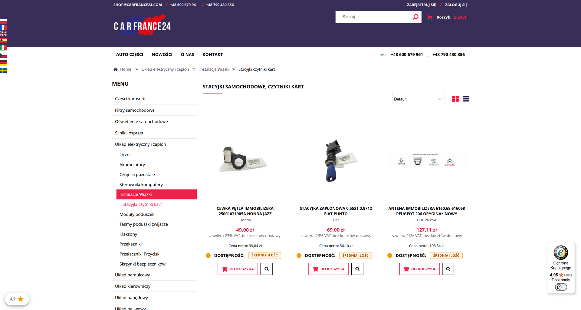 Jakie objawy awarii najczęściej wskazują, że stacyjki samochodowe wymagają naprawy lub wymiany?
